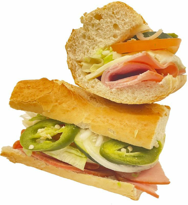 #17 Ham & Cheese Baguette