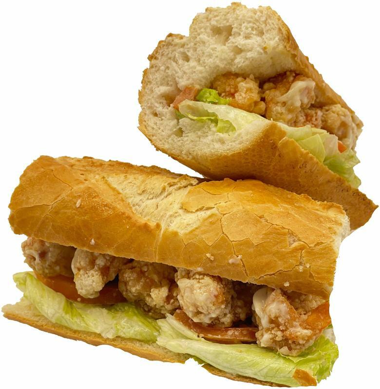 Honey Mayo Shrimp Baguette