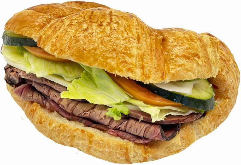 #14 Roast Beef & Cheese Croissant