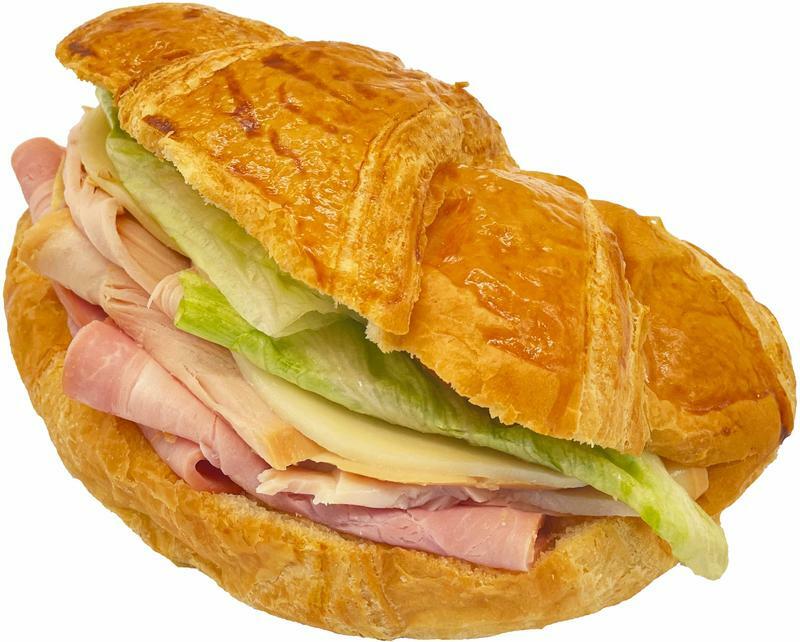 #18 Ham. Turkey & Cheese Croissant