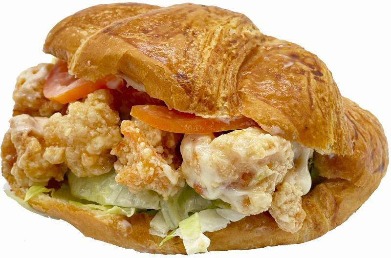 Honey Mayo Shrimp Croissant