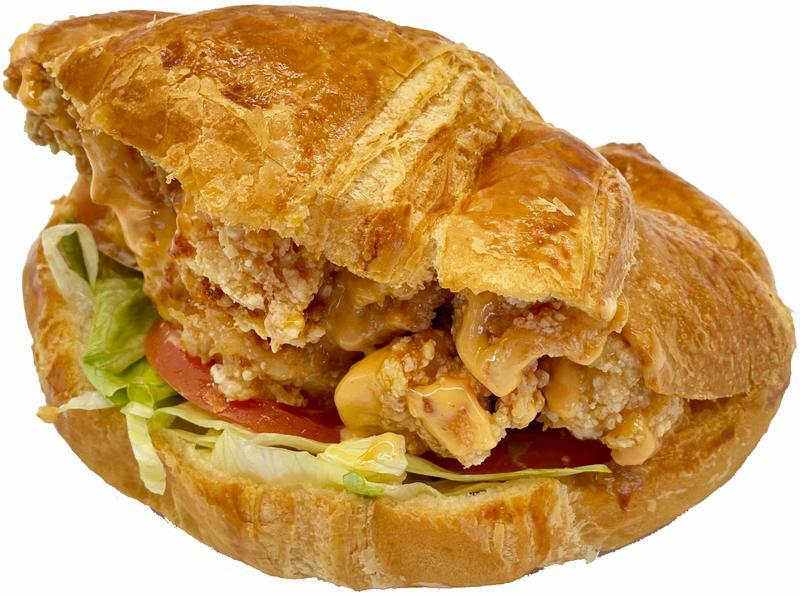 Spicy Mayo Shrimp Croissant