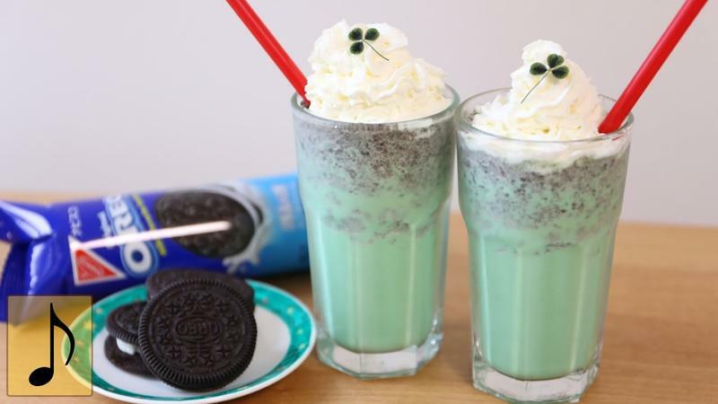Mint Chocolate chip Smoothie 