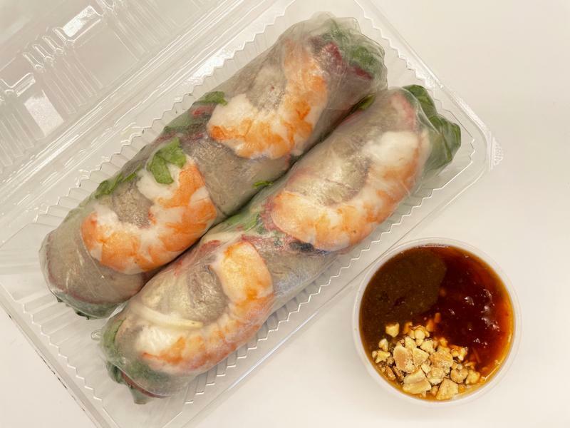 Springroll: Shrimp and Pork