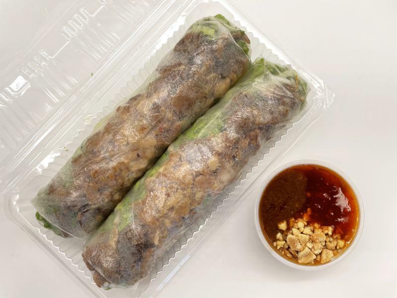 Springroll: Grilled Pork
